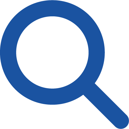 A magnifying glass represents the Context-driven school of testing.
